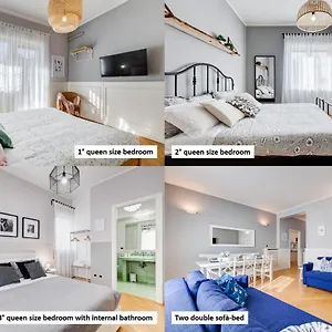 Bmga L Incredible 3bdr With Balcony In Center Apartamento Roma